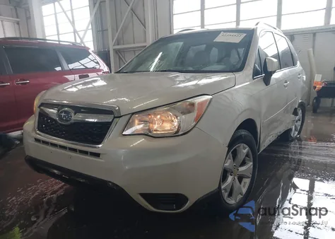 2014 Subaru Forester 2.5I Premium from USA, damaged, VIN JF2SJAEC6EH509650